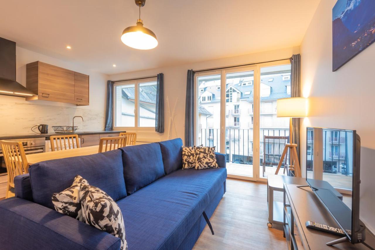 Appartement Terrasse - Telecabine 2Min - Thermes 4Min - Tout Equipe โกเตอเรต์ ภายนอก รูปภาพ
